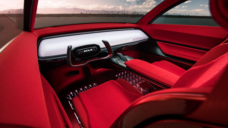 Illustration for article titled The Kia HabaNiro Is a Futuristic Mashup of What's Popular Right Now